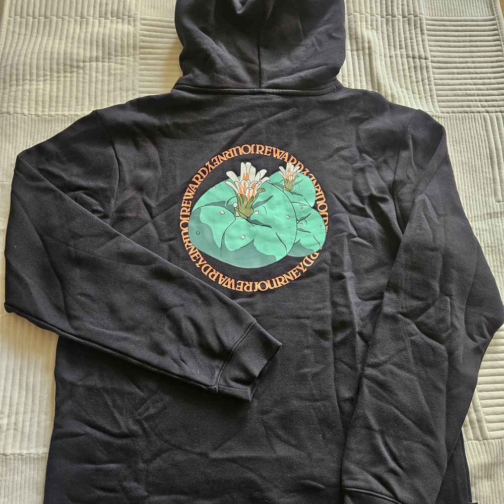 Black Graphic Hoodie